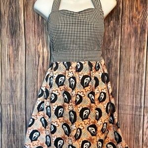 Ghostface Scream halter top dress size M